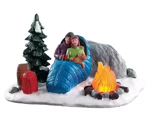 Night Time Campfire Lemax