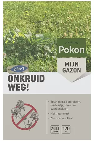 Onkruid Weg! 120 m2 2400gr Pokon
