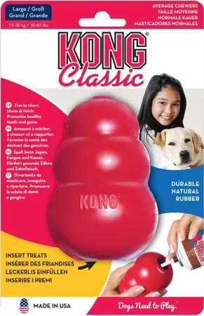 Origineel rubber kong large rood. Kong