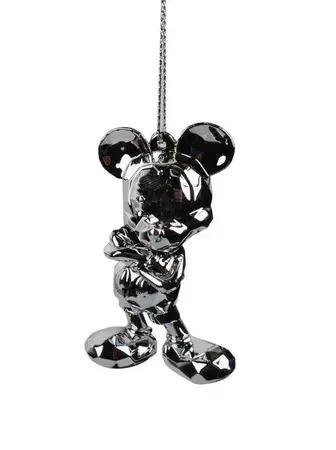 Orn.acryl 3d mickey chrome
