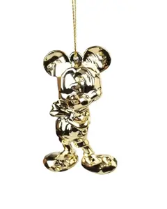 Orn.acryl 3d mickey chrome goud