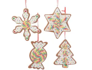 Orn.claydgh peperkoek l10cm