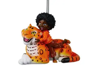 Orn.plc antonio&jaguar l7cm