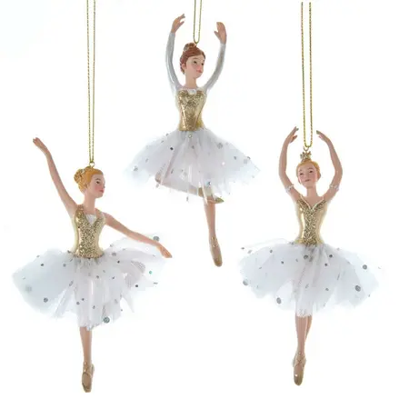 Orn.plc ballerina wit l16cm