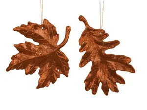 Orn.plc blad koper l8cm