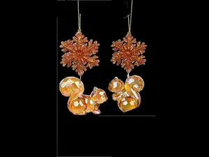 Orn.plc eekhoorn koper l12cm