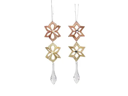 Orn.plc hanger roze l12cm