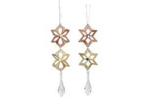 Orn.plc hanger roze l12cm