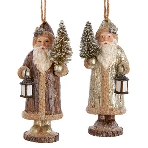 Orn.plc kerstman l12cm