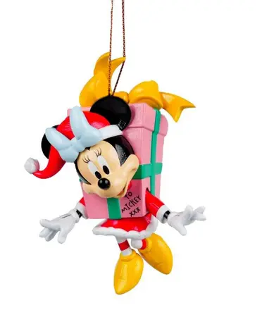 Orn.plc minnie cadeau l9cm