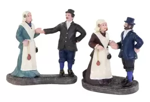 Paar in Friesche klederdracht 2 ass