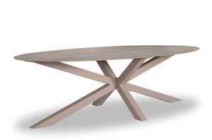 Palma tafel ovaal 240cm Cashmere - Sintered stone