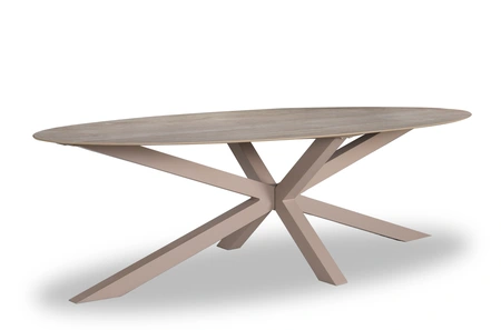 Palma tafel ovaal 260cm Cashmere - Sintered stone