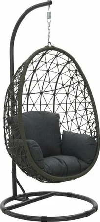 Panama swing chair egg moss green