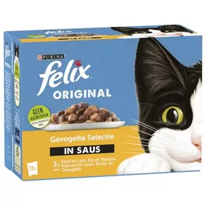 Felix Multipack Original Gevogelte Selectie In Gelei