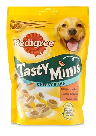 Pedigree tasty mini cheesy bites 140gr