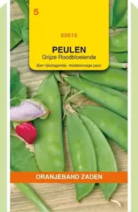 Peulen Grijze Roodbloeiende, 100g Oranjeband - afbeelding 1