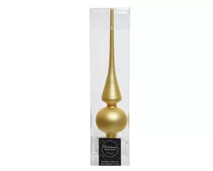 Piek glas Mat Licht Goud