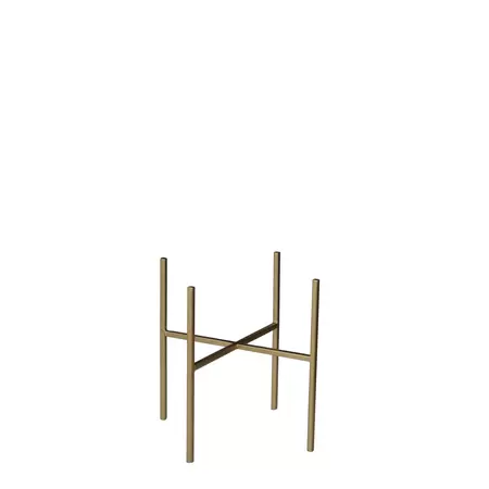 Planttafel scott d18.5h25cm goud