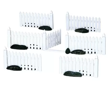 Plastic Picket Fence Lemax