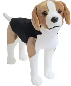 Pluche Beagle 53cm staand