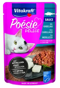 Poesie delisauce kabeljauw 85g