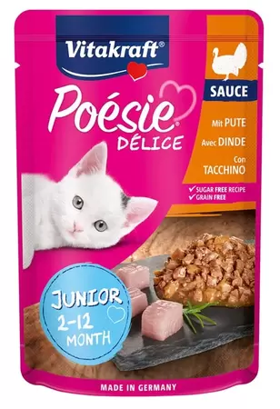 Poésie delisauce kalkoen junior 85g