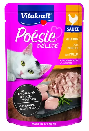 Poesie delisauce kip 85g