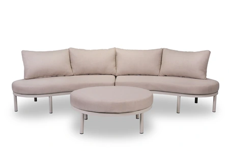 Portico loungeset 3-delig Pearl