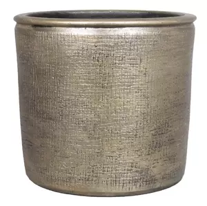Pot Ancora d18h16cm industrieel goud