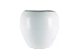 Pot Cresta Pure White D28 H25