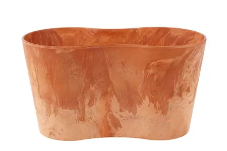 Artstone Claire Bloempot Duo 26x14cm Terra - afbeelding 1