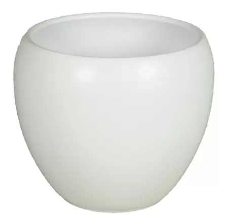 Pot rian d31h27.5cm mat wit