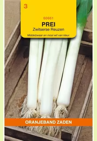 Prei Zwitserse Reuzen Oranjeband - afbeelding 1