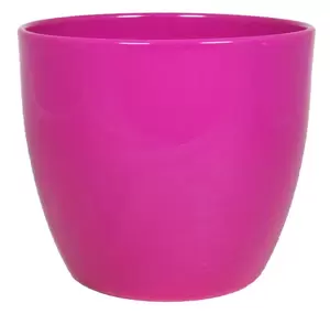 Pot boule d7.5h6cm fuchsia