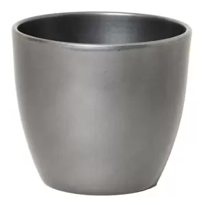 Pot boule d7.5h6 metallic
