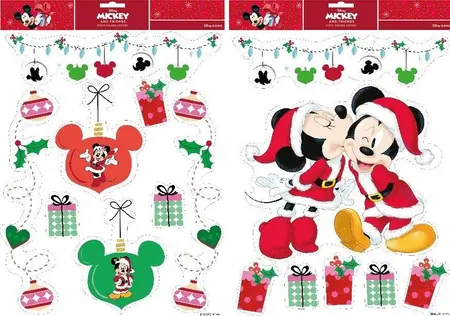 Raamsticker plc mickey l42cm