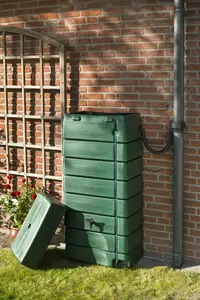 Regentank 276 liter groen h135x59x40cm - afbeelding 2