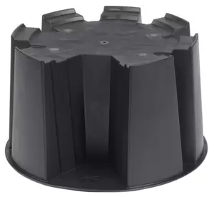 Standaard voor regenton zwart H31,5xØ53cm