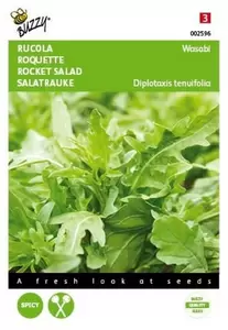Rucola Selvatica Buzzy Seeds - afbeelding 1
