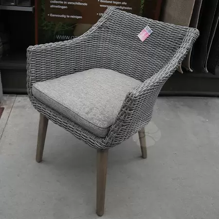 San Antonio diningstoel blended grey