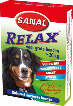 Sanal Relax grote hond >20 kg, 15 tabletten