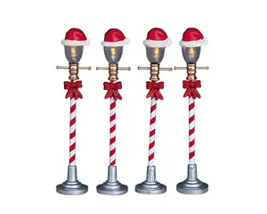 Santa Hat Street Lamp Lemax