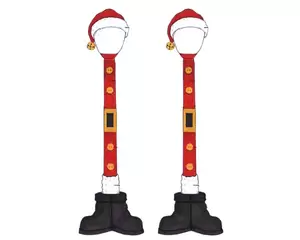 Santa Street Lamp Lemax