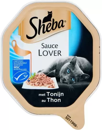 Sheba sauce lovers alu zalm 85gr