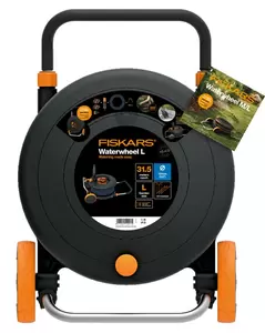 Fiskars Slanghaspel L incl.30m tuinslang