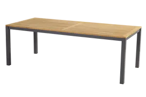 Sonata teak table 220x100cm FSC teak