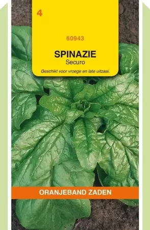 Spinazie Securo, 75g Oranjeband - afbeelding 1
