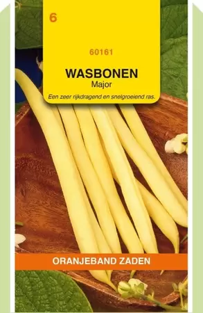 Stamslabonen Major (Wasbonen), 100g Oranjeband - afbeelding 1