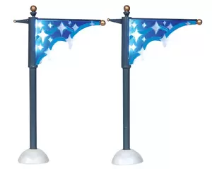 Lemax Star Street Banner 2 Stuks